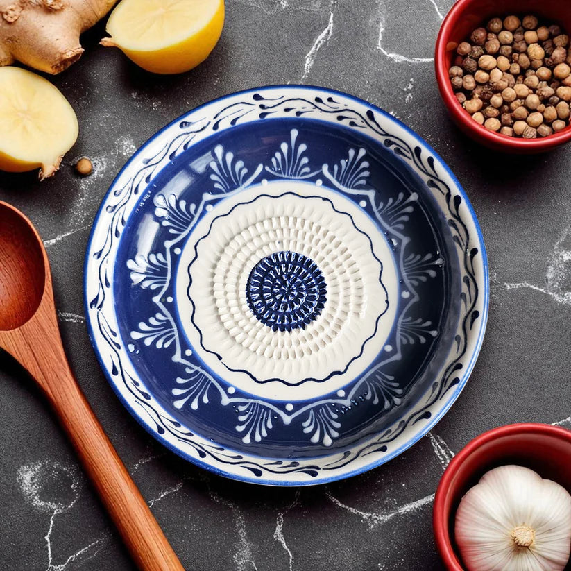 Premium Ceramic Garlic Grater Bowl