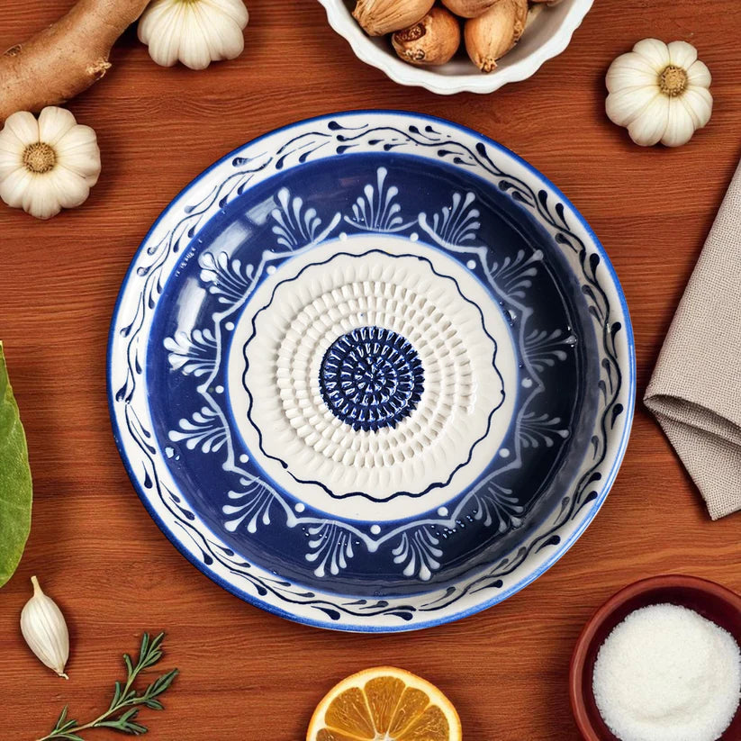 Premium Ceramic Garlic Grater Bowl